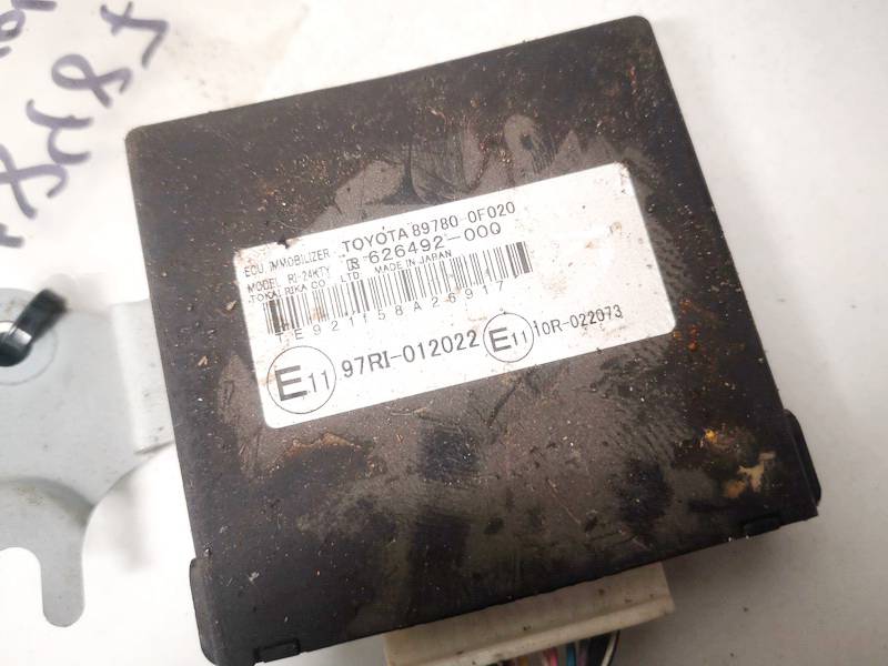 897800F020 Toyota Corolla Verso 2006 Imobilaizera vadības bloks - Thumbnail 2