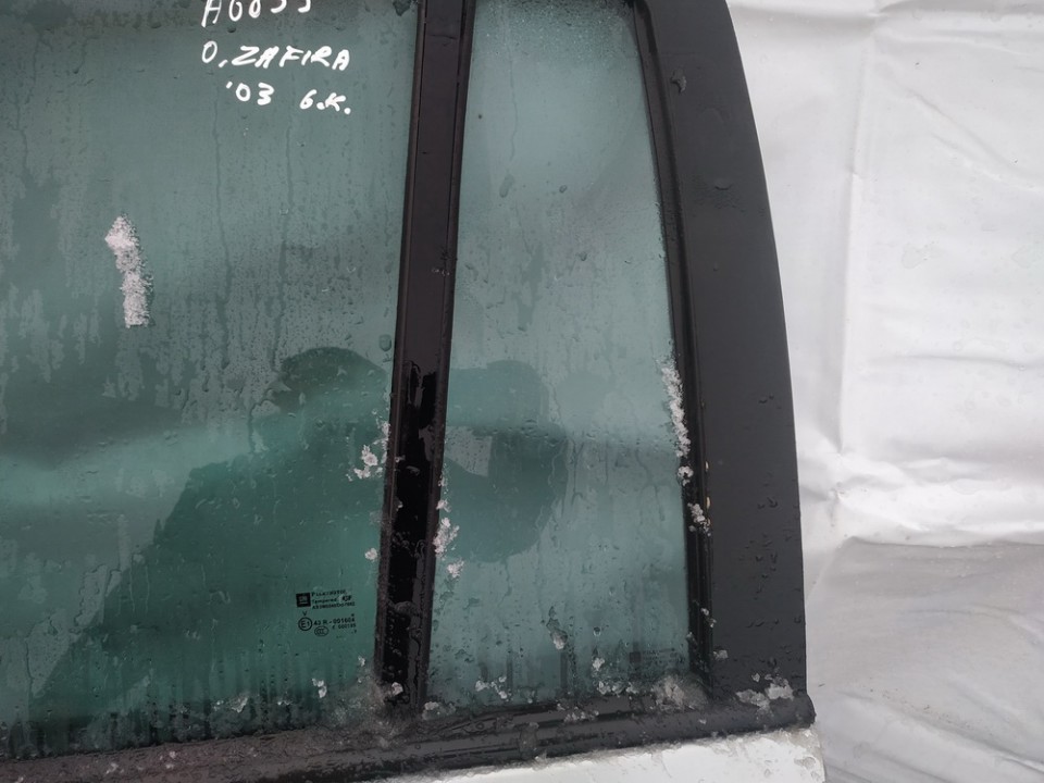 Opel Zafira 2003 Quarter glass - REAR LEFT