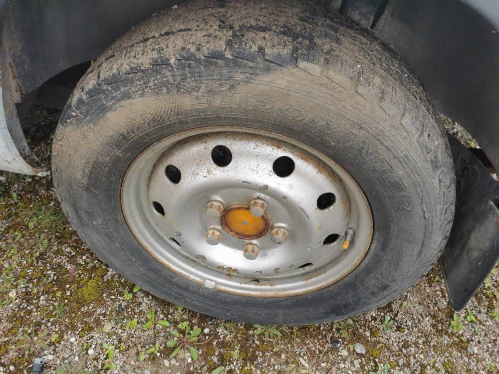 5X170 Renault Master 2002 Komplet stalowych felg R16