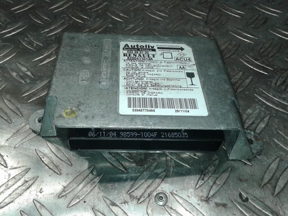 603989700 Renault Scenic 2004 CALCULATEUR AIRBAG