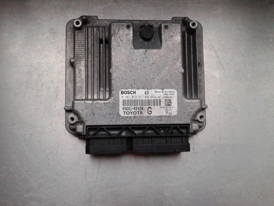 0281012517 407918-1016, 89661-0D450, ECU Engine Computer (Engine ...