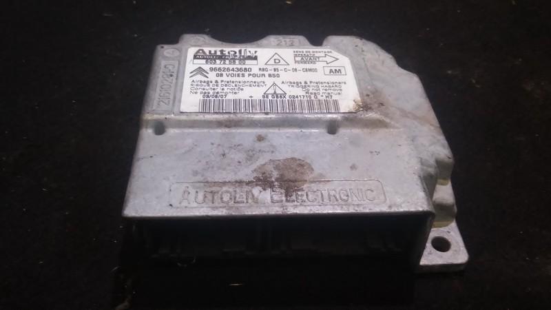9662643680 Citroen C4 2005 Airbag crash sensors module