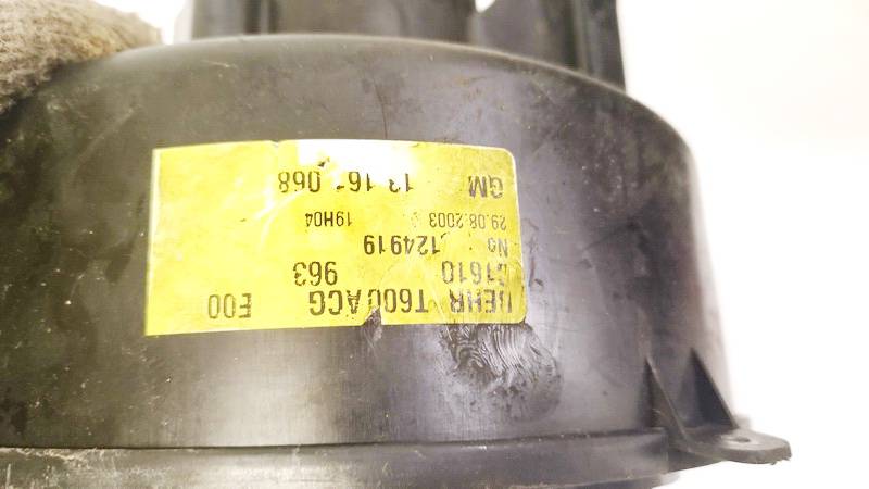 Opel Zafira 2003 Sisätilapuhallin - Thumbnail 2