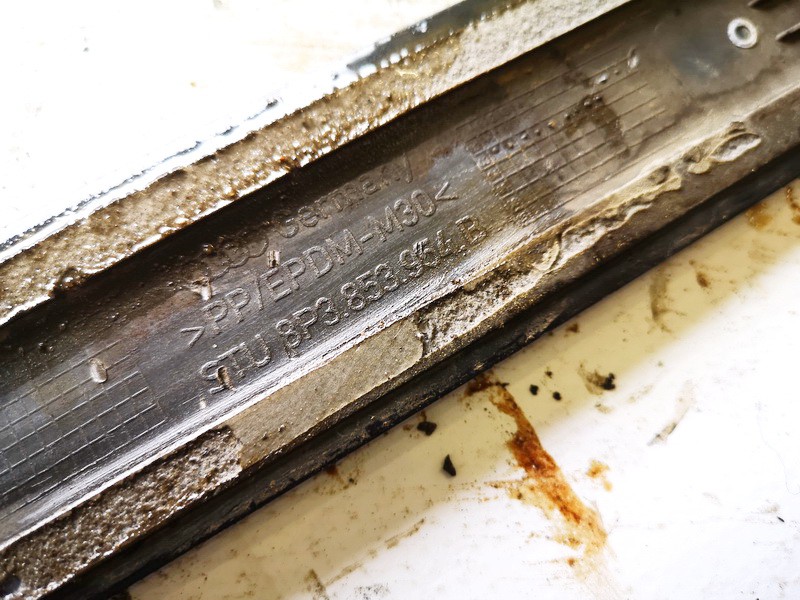 8P3853954B Audi A3 2003 Molding door - FRONT RIGHT - Thumbnail 4