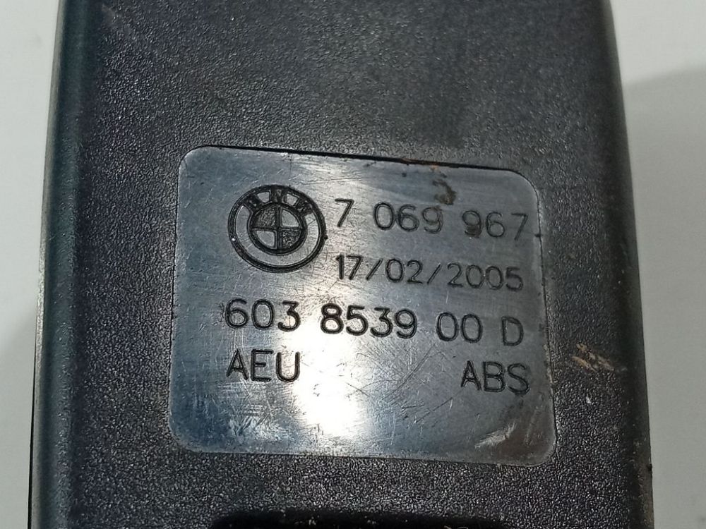 7069967 BMW 1-Series 2005 Ответная часть ремня безопасности -  задний левый - Thumbnail 4