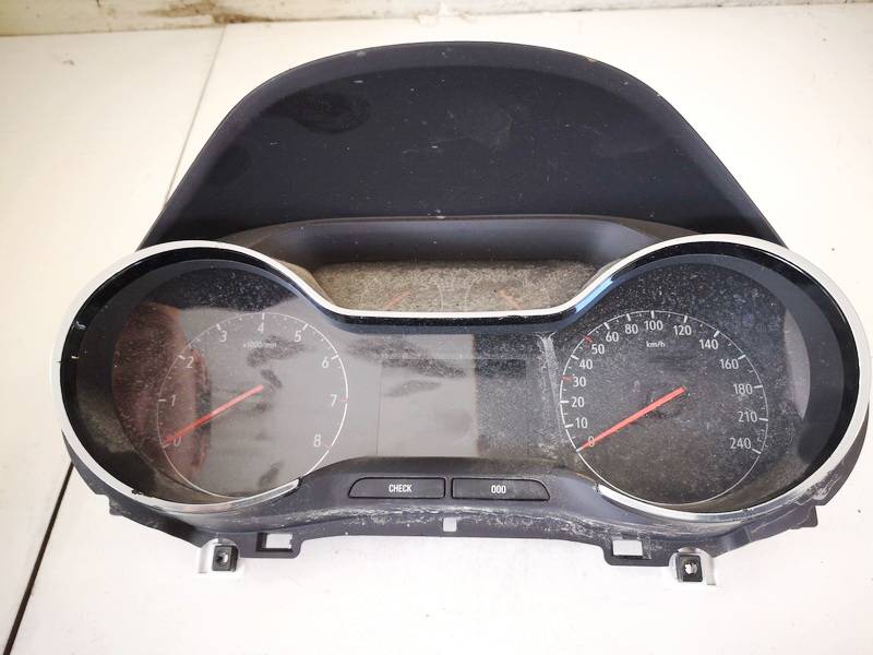 9811222380 Opel Crossland X 2017 Speedometers - Cockpit - Speedo Clocks Instrument