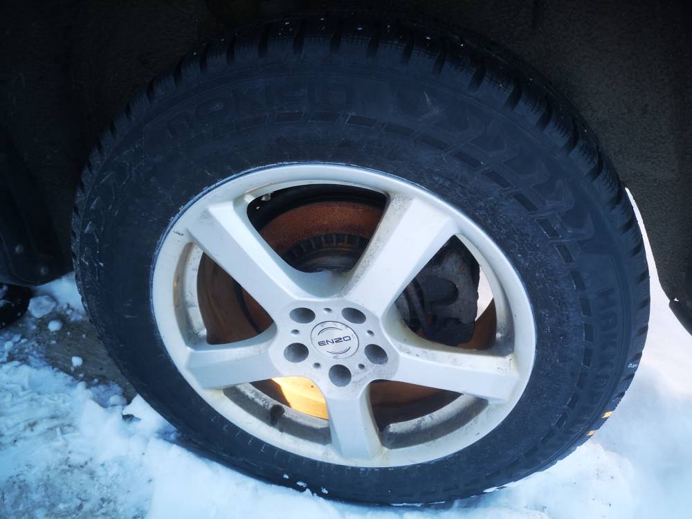 5X108 Volvo XC 60 2012 Jeu de roues pluie R17 - Thumbnail 2