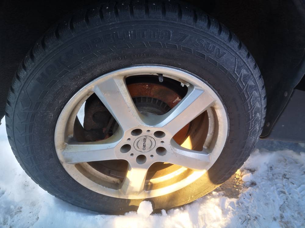 5X108 Volvo XC 60 2012 Komplet Kół Zimowych R17