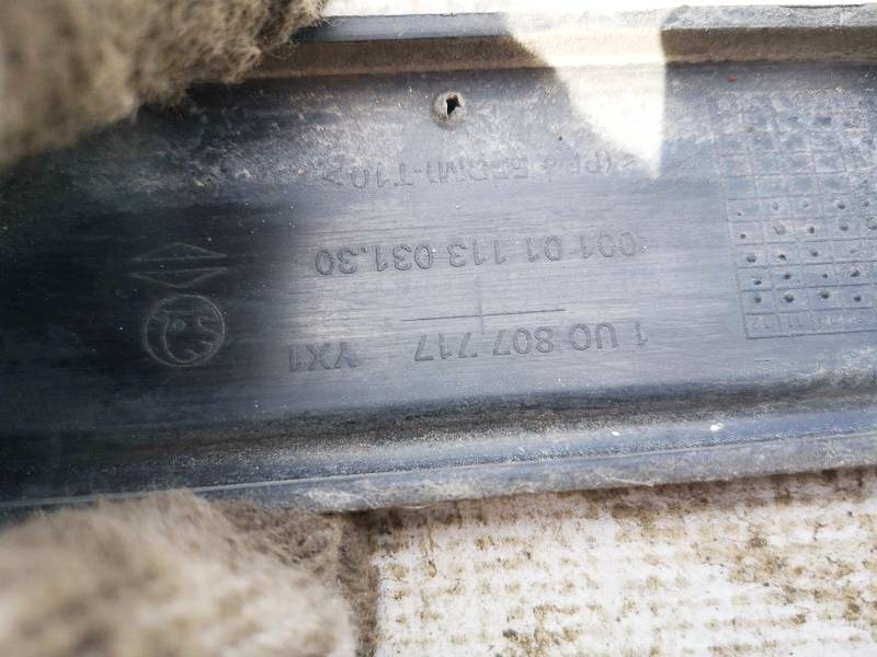 1U0807717 Audi A3 1997 Bumper Molding - REAR - Thumbnail 3