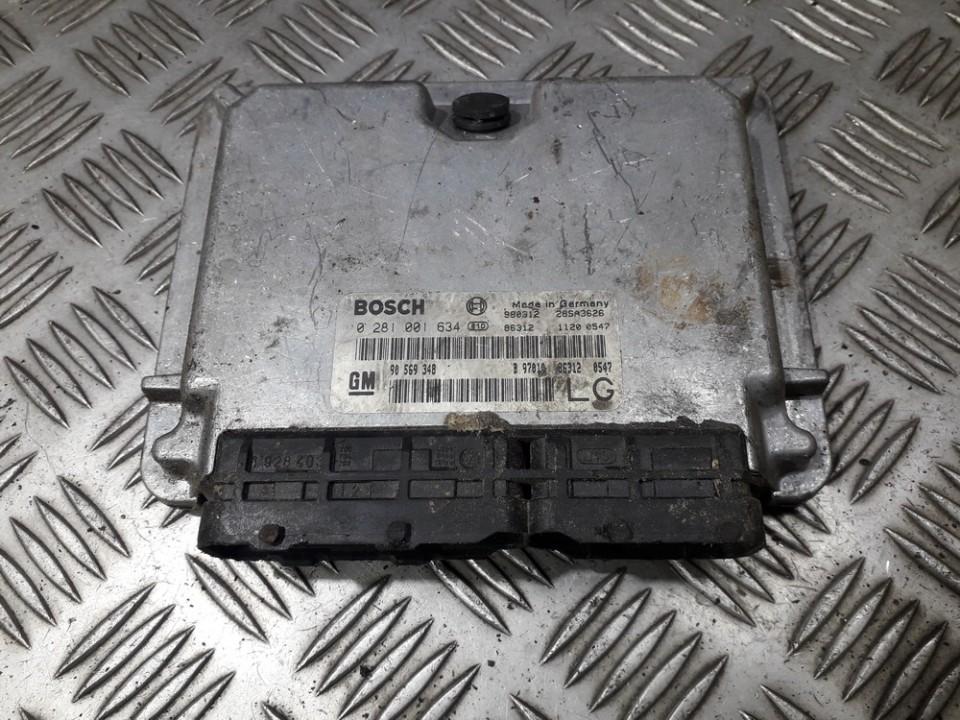 0281001634 Opel Vectra 1999 Motormanagement, Steuergerät, ECU