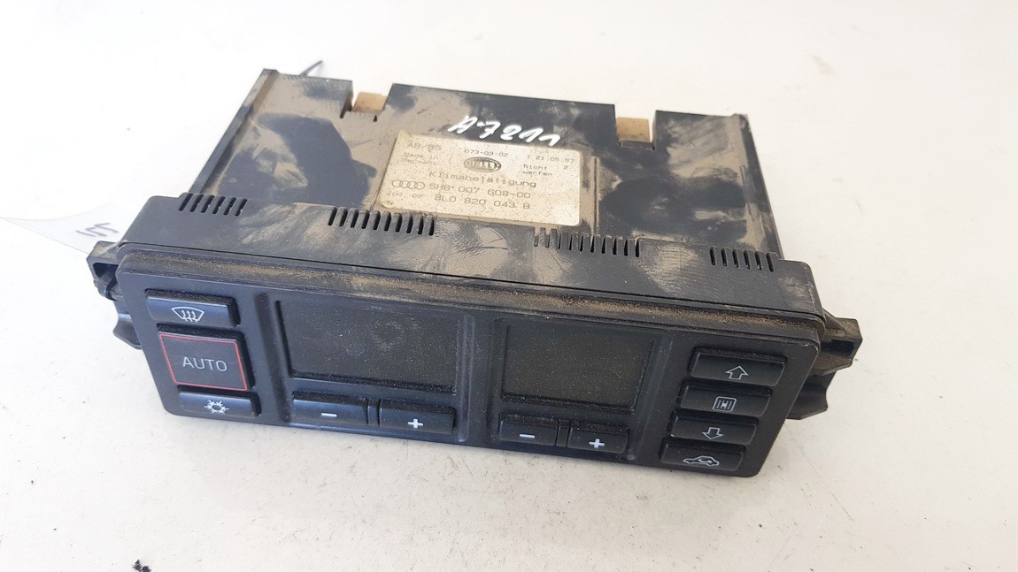8L0820043B Audi A4 1996 Climate Control Panel (heater control switches)