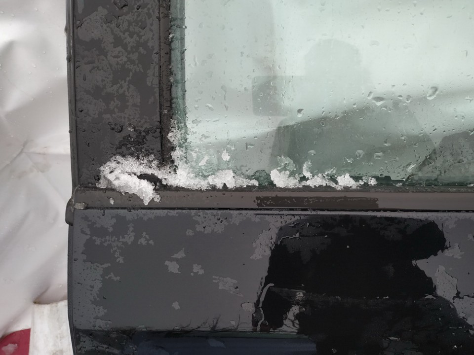 Volkswagen Touran 2007 Schachtleiste Türleiste Aussen Hinten Linke - Thumbnail 2