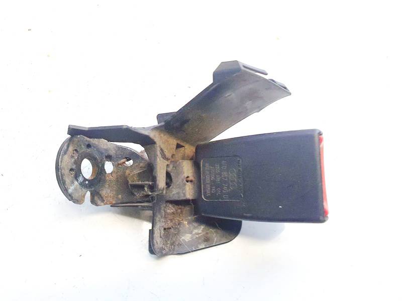 4F0857740D Audi A6 2007 Seat belt holder (Seat belt Buckle) - REAR LEFT