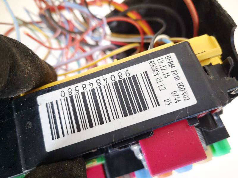 9804848580 Opel Crossland X 2017 Fuse box - Thumbnail 2