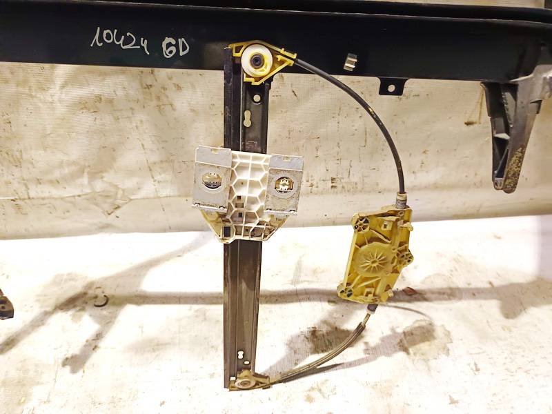 4F0839462A Audi A6 2006 Arrière Droite Porte Fenêtre Verre Cadre - Thumbnail 2