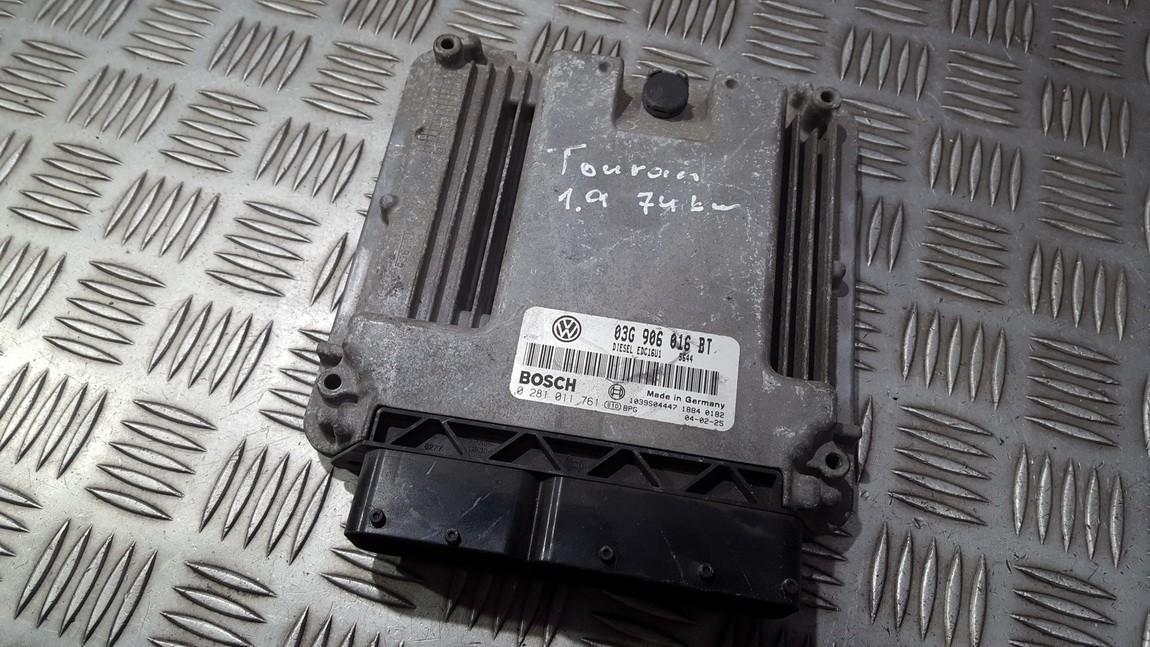 03G906016BT Volkswagen Touran 2004 ECU Engine Computer (Engine Control Unit)