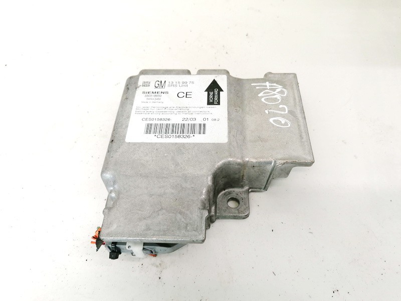 13159975 Opel Vectra 2004 Steuergerät ECU Modul Airbag steuergerät