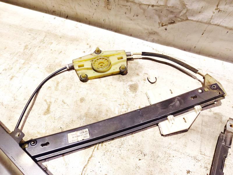 4F0839461B Audi A6 2006 Arrière Gauche Porte Fenêtre Verre Cadre - Thumbnail 3