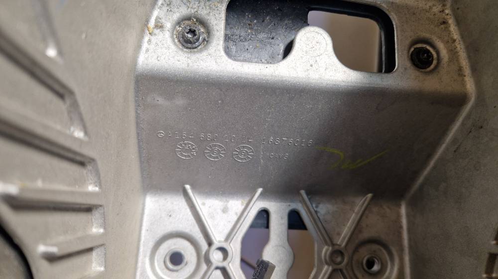 A1646801014 Mercedes-Benz ML-CLASS 2007 Seat Armrest - Thumbnail 3