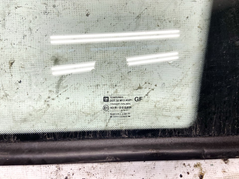 43R00021 Opel Astra 2000 Corner quarter window glass - REAR RIGHT - Thumbnail 3