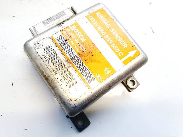 8A0959655C Audi A6 1996 srs-turvatyynyn tietokone – turvatyynyn ohjausyksikkö - Thumbnail 2