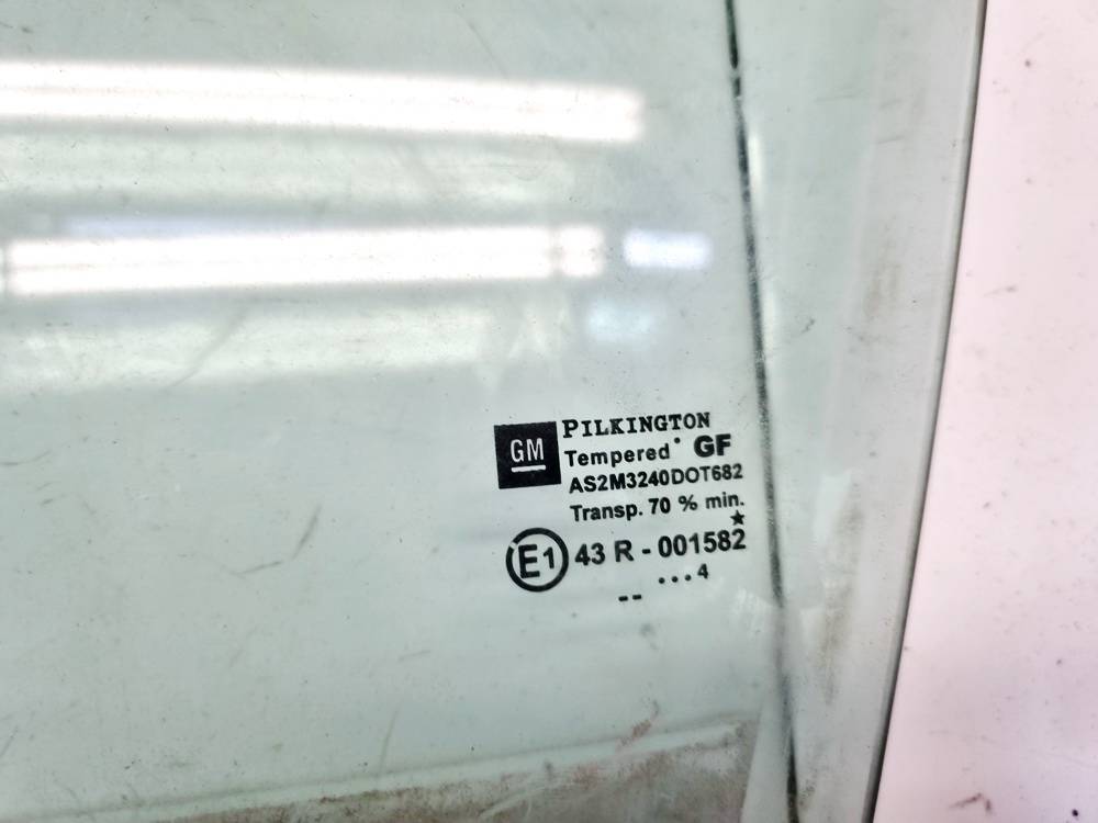 E143R001582 Opel Astra 2004 Door-Drop Glass - FRONT LEFT - Thumbnail 4