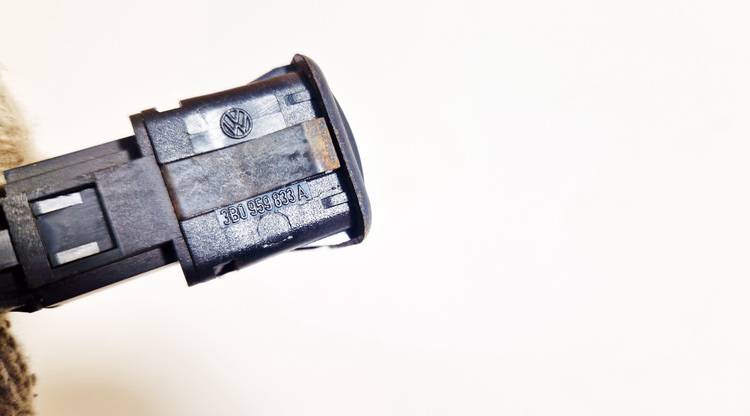 3B0959833A Seat Toledo 2002 Fuel Cap Switch (Gas Fuel Door Switch Button) - Thumbnail 3