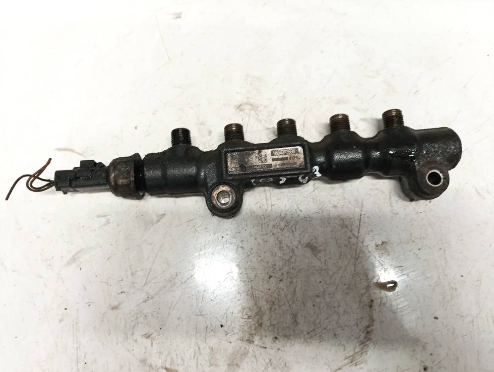 9654592680 Peugeot 308 2008 Fuel injector rail (injectors)(Fuel distributor) - Thumbnail 3