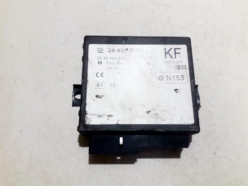24437076 Opel Zafira 2001 General Module Comfort Relay (Unit)