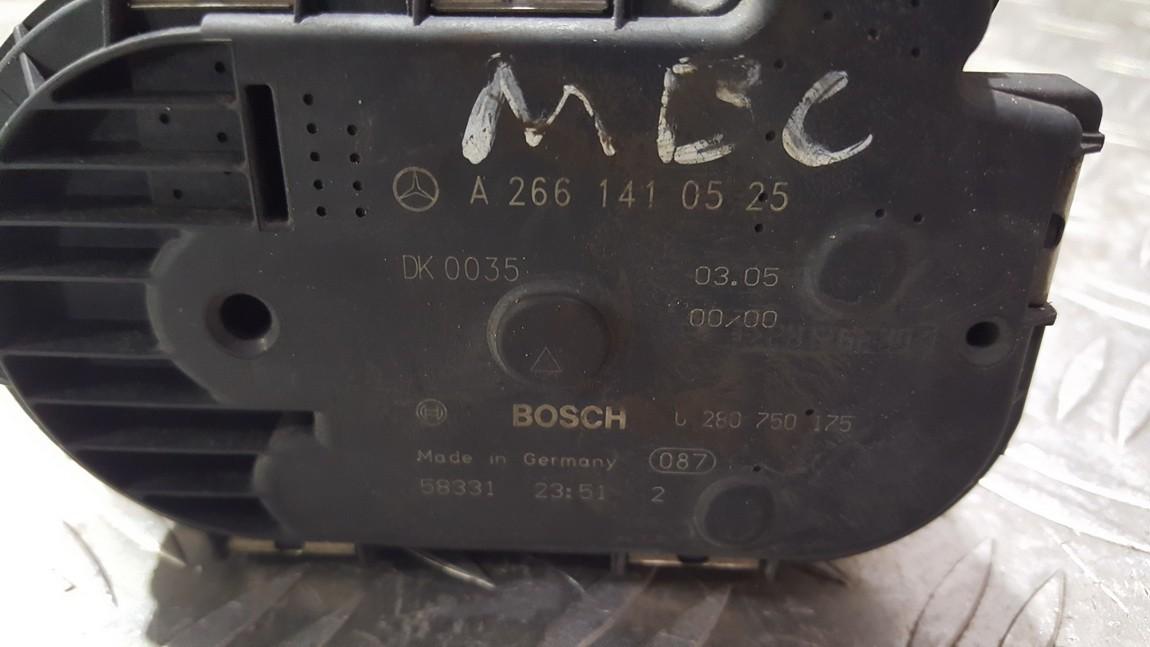 A2661410525 Mercedes-Benz C-CLASS 2011 High Flow Throttle Body Valve (Air Control Valve) - Thumbnail 2