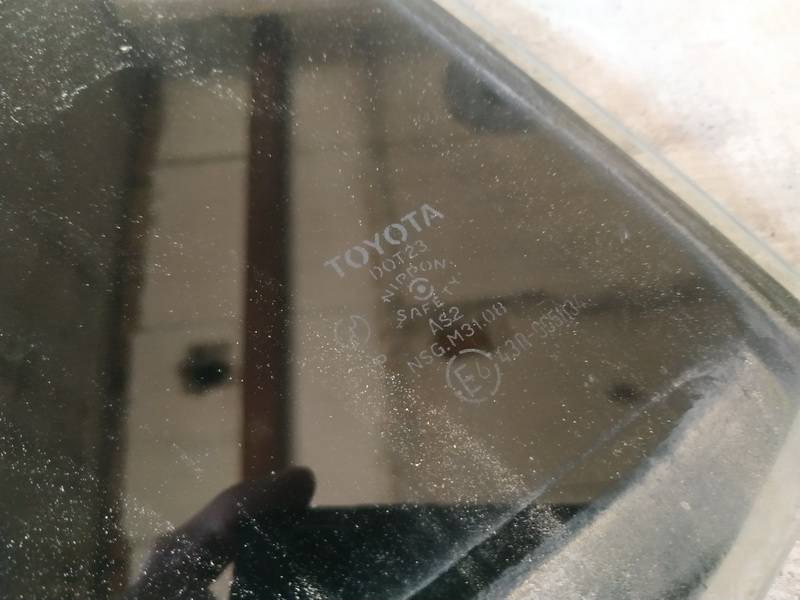 AS2 Toyota Yaris Verso 2000 Door-Drop Glass - REAR LEFT - Thumbnail 2