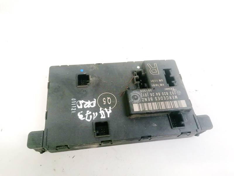 2038206426 Mercedes-Benz C-CLASS 2002 Door control relay (DOOR CONTROL UNIT MODULE ECU )