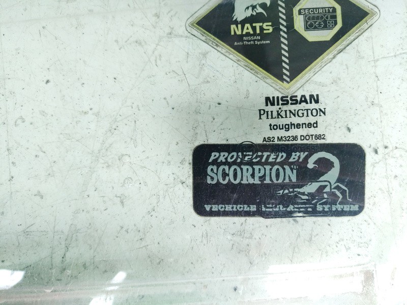 Nissan Almera 2001 LUNA DELANTERA IZQUIERDA, Luna de la puerta delantera - FRENTE IZQUIERDO - Thumbnail 2