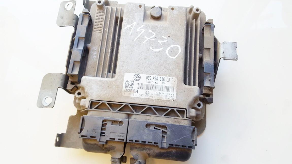 03G906016CD Volkswagen Touran 2005 ECU Engine Computer (Engine Control Unit)