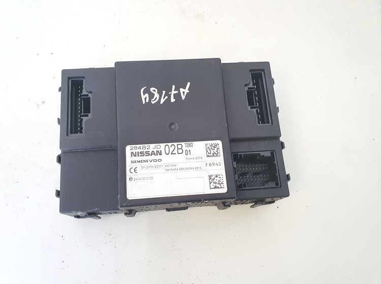 284B2JD02B Nissan Qashqai 2007 Confort Contrôle Module