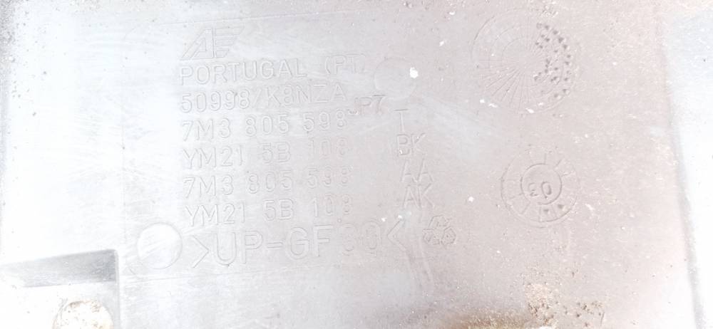 7M3805598 Ford Galaxy 2003 Obudowa telewizora - PRZEDNIE - Thumbnail 4