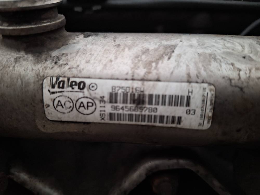 9645689780 Ford S-Max 2007 Refroidisseur EGR pour la récupération - Thumbnail 3