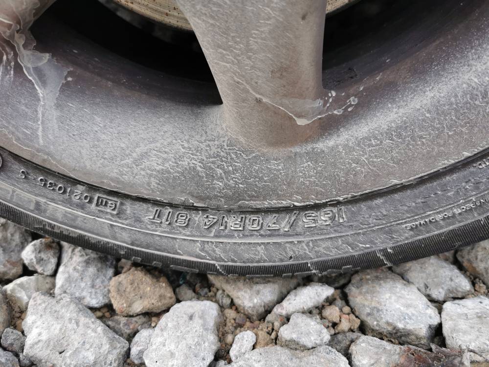 4X100 Opel Agila 2009 Komplet Kół Zimowych R14 - Thumbnail 5