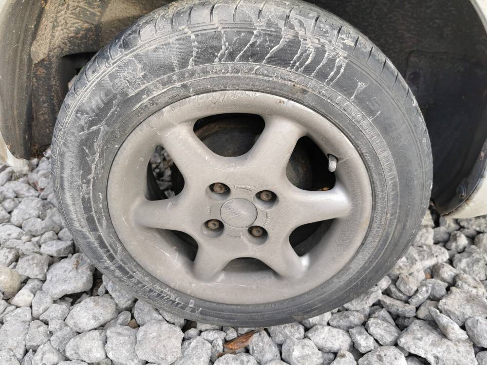 4X100 Opel Agila 2009 Komplet Kół Zimowych R14 - Thumbnail 2