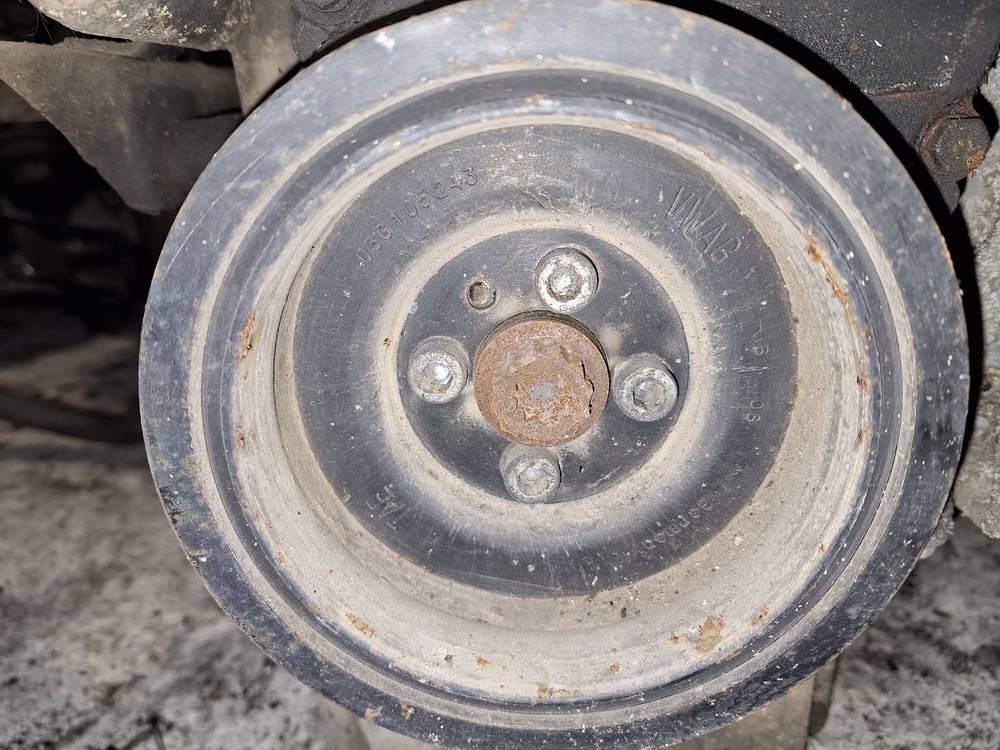 03G105243 Volkswagen Touran 2007 Koło zębate wału korbowego (tarcza - koło pasowe) - Thumbnail 3