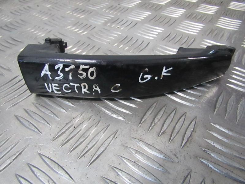 9180127 Opel Vectra 2006 Door Handle Exterior - REAR LEFT