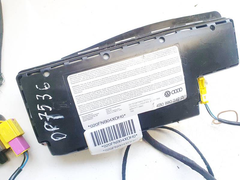 4B0880242D Audi A6 1999 Poduszka powietrzna fotela SRS - Thumbnail 2