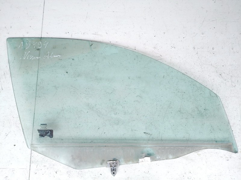 Nissan Almera 2001 LUNA DELANTERA DERECHA, Luna de la puerta delantera - FRENTE DERECHO