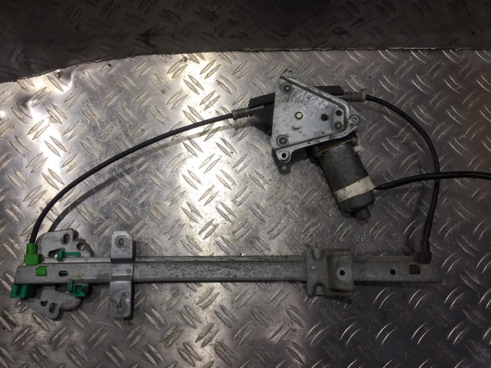 Honda Accord 1993 Door winder mechanism (Window Regulator) - REAR LEFT