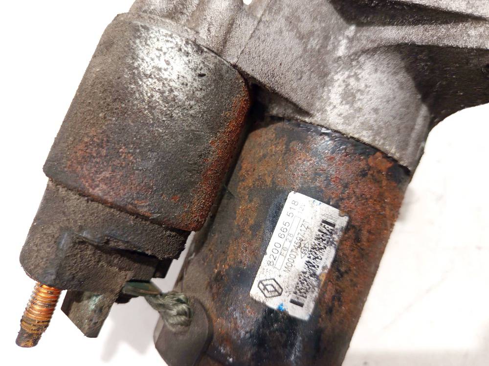 8200665518 Renault Megane 2010 Starter Motor - Thumbnail 3