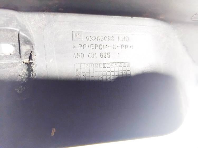 93265098 Opel Meriva 2005 Valytuvu apdailos plastmase P. - Thumbnail 3