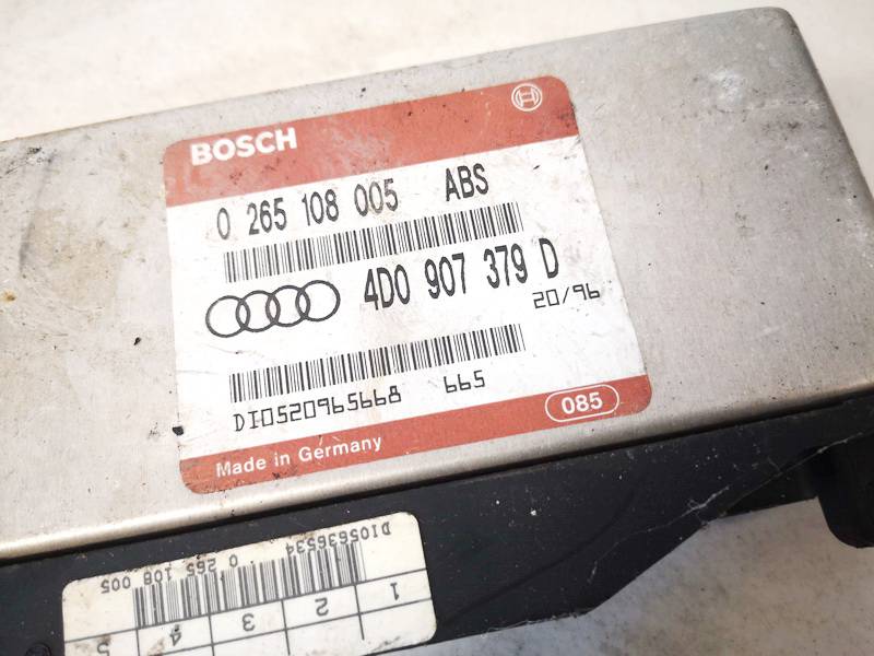 0265108005 Audi A6 1996 ABS kompiuteris - Thumbnail 2