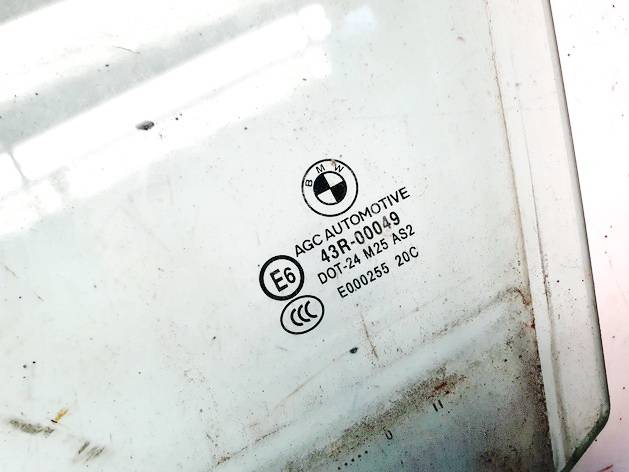DOT24M25AS2 BMW X1 2010 Door-Drop Glass - FRONT LEFT - Thumbnail 2