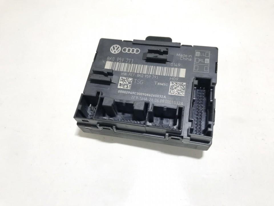 8K0959793 Audi A5 2008 Unidad de control-módulo de la puerta