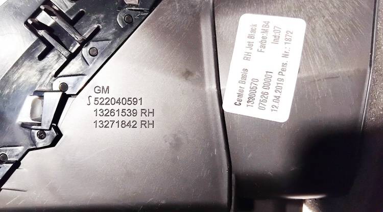 13261539 Opel Astra 2009 Dash Vent (Air Vent Grille) - Thumbnail 3